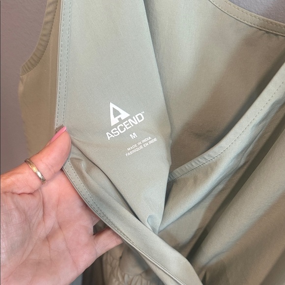 Ascend: 2 for 1!! Black and Olive Green Mini Dress - Picture 9 of 11